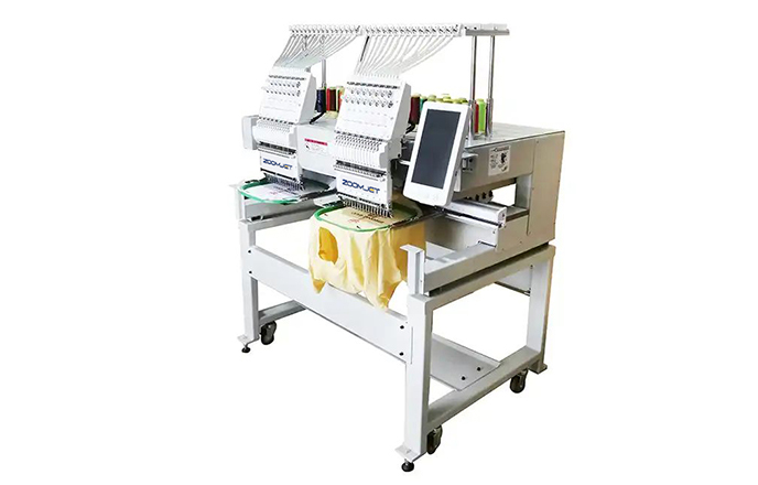 2 Heads, Multi Needles Computerized Embroidery Machine picture3